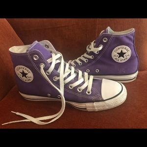 Converse Chuck Taylor All Star High 'Electric Purple' 137833F Unisex M-7…